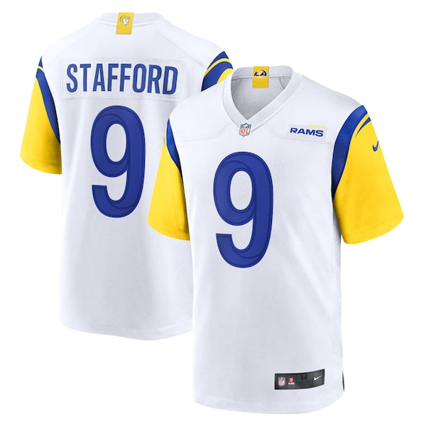 Matthew Stafford Los Angeles Rams Nike Alternate Game Jersey - White/Cream