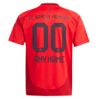Bayern Munich adidas Youth 2024/25 Home Replica Custom Jersey - Red