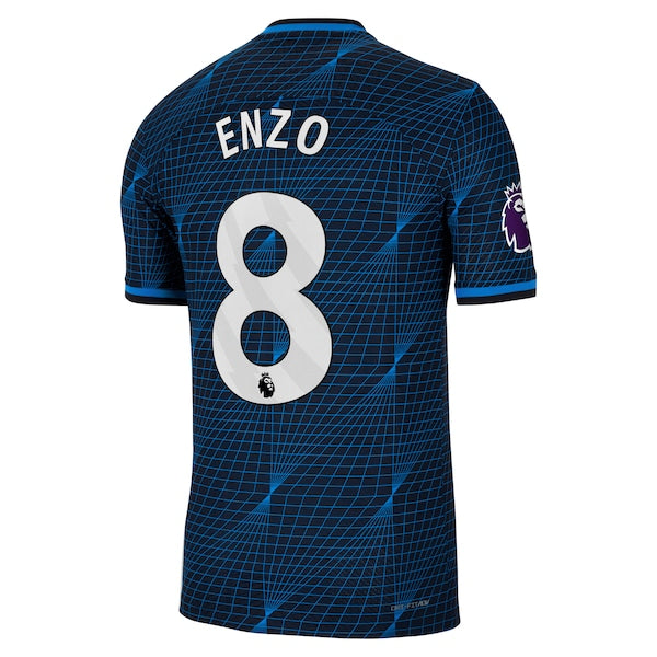 Enzo Fernández Chelsea Nike 2023/24 Away Match Authentic Player Jersey - Navy