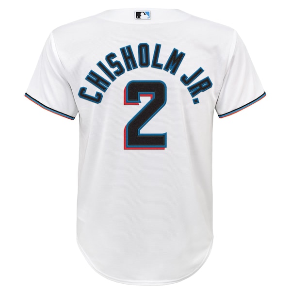 Jazz Chisholm Jr. Miami Marlins Nike Youth Home Replica Player Jersey - White