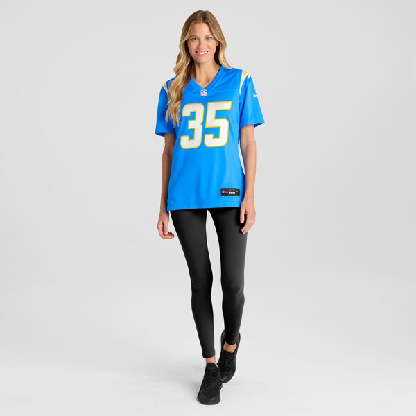 Dicaprio Bootle Los Angeles Chargers Nike Women's Team Game Jersey -  Powder Blue