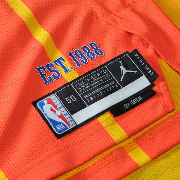 LaMelo Ball Charlotte Hornets Jordan Brand Unisex 2025/26 Authentic Jersey - City Edition - Orange