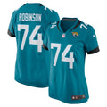 Cam Robinson Jacksonville Jaguars Nike Women's Game Jersey - Teal/Black