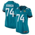Cam Robinson Jacksonville Jaguars Nike Women's Game Jersey - Teal/Black