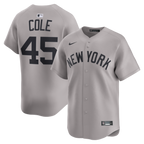 Gerrit Cole New York Yankees Nike Road Limited Player Jersey - Gray/White
