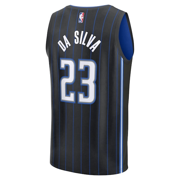 Tristan da Silva Orlando Magic  Youth 2024 NBA Draft Fast Break Player Jersey - Icon Edition - Black