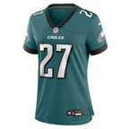 Quinyon Mitchell Philadelphia Eagles Nike Women's Team Game Jersey - Midnight Green