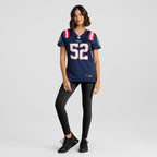 Curtis Jacobs New England Patriots Nike Women's  Game Jersey -  Navy