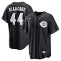 Elly De La Cruz Cincinnati Reds Nike Lights Out Replica Player Jersey - Black