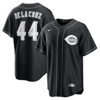 Elly De La Cruz Cincinnati Reds Nike Lights Out Replica Player Jersey - Black