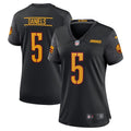 Jayden Daniels Washington Commanders Nike Women's Alternate Game Player Jersey - Black/White