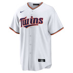 Minnesota Twins Nike Home Blank Replica Jersey - White