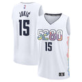 Nikola Jokic Denver Nuggets  2024/25 Fast Break Player Jersey - City Edition - White