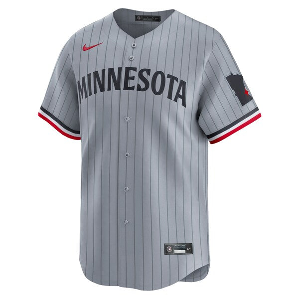 Minnesota Twins Nike Road Limited Jersey – Gray