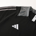 Adidas Short Sleeve Training Jersey Set - AD08- Black