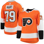Carter Hart Philadelphia Flyers adidas Home Primegreen Authentic Player Jersey - Orange