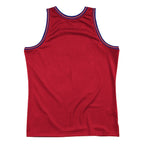 Philadelphia 76ers  Hardwood Classics Blown Out Fashion Jersey - Red