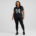 Christian Wilkins Las Vegas Raiders Nike Women's  Game Jersey -  Black
