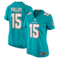 Jaelan Phillips Miami Dolphins Nike Women's Game Player Jersey - Aqua