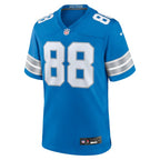 Kenny Yeboah Detroit Lions Nike Team Game Jersey -  Blue