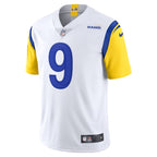 Matthew Stafford Los Angeles Rams Nike Alternate Vapor Limited Jersey - White/Cream/Royal