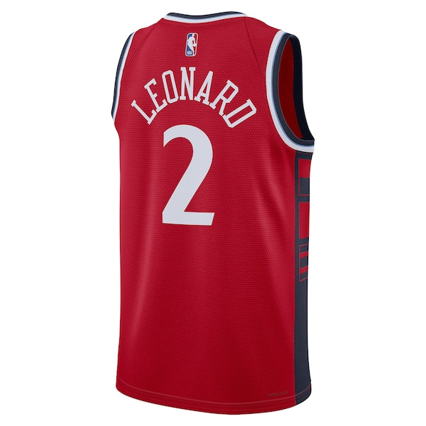 Kawhi Leonard LA Clippers Jordan Brand Unisex 2024/25 Swingman Jersey - Statement Edition - Red