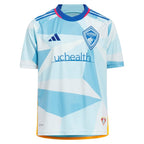 Jonathan Lewis Colorado Rapids adidas Youth 2024 New Day Kit Replica Jersey - Light Blue