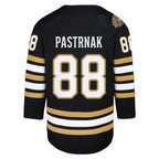 David Pastrnak Boston Bruins Youth Home Premier Player Jersey - Black