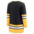 Boston Bruins  Women's 100th Anniversary Premier Breakaway Jersey - Black