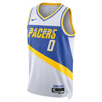 Tyrese Haliburton Indiana Pacers Nike Unisex 2025/26 Swingman Jersey - White - City Edition