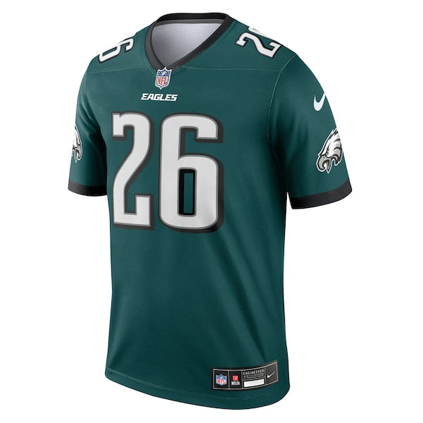 Saquon Barkley Philadelphia Eagles Nike  Legend Player Performance Top - Midnight Green/Kelly Green/Black