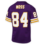 Randy Moss Minnesota Vikings 1998 Throwback Fashion Jersey - Purple
