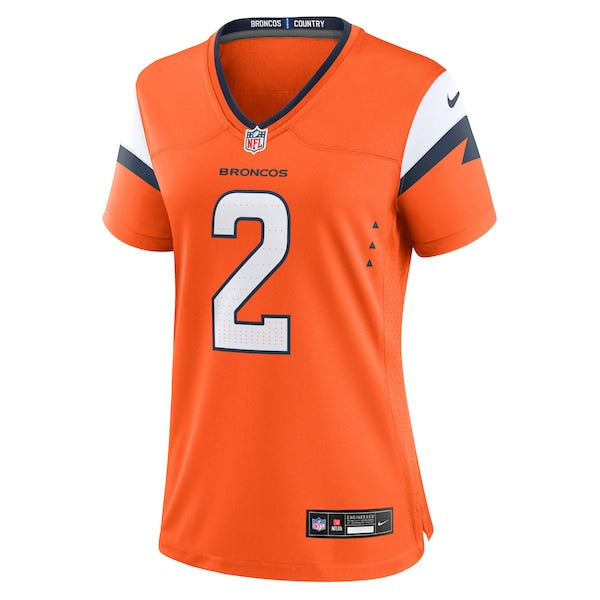 Patrick Surtain II Denver Broncos Nike Women's Game Jersey - Orange