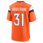 Kris Abrams-Draine Denver Broncos Nike Team Game Jersey -  Orange