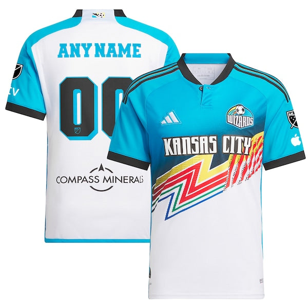 Sporting Kansas City adidas 2024 Archive Custom Authentic Jersey - White