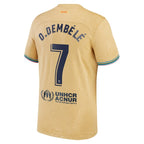Ousmane Dembele Barcelona Nike Youth 2022/23 Away Replica Player Jersey - Gold