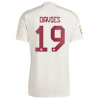 Alphonso Davies Bayern Munich adidas 2023/24 Third Authentic Jersey - White