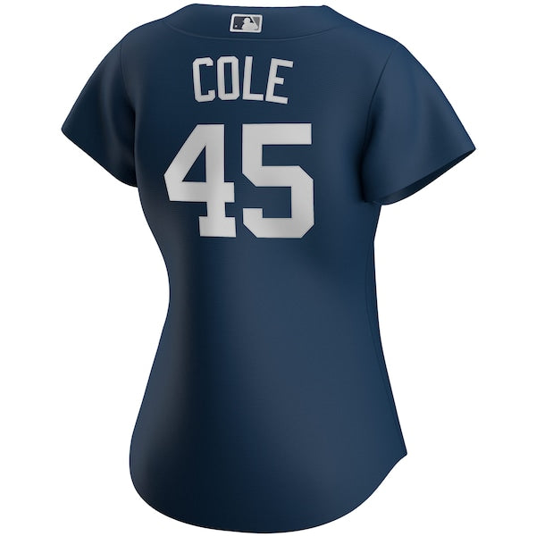 Gerrit Cole New York Yankees Nike Women's Alternate Replica Player Jersey - Navy/White