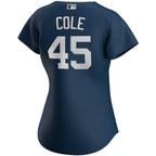 Gerrit Cole New York Yankees Nike Women's Alternate Replica Player Jersey - Navy/White