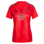 Bayern Munich adidas Women's 2024/25 Home Replica Custom Jersey - Red