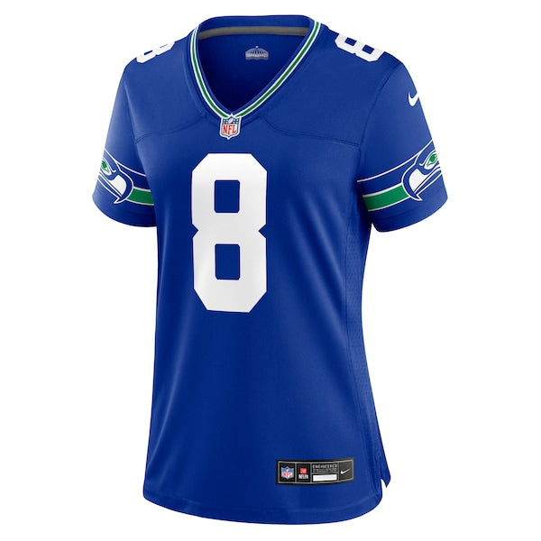 Coby Bryant Seattle Seahawks Nike Women's Throwback Player Game Jersey - Royal