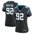 Tershawn Wharton Carolina Panthers Nike Women's Team Game Jersey -  Black