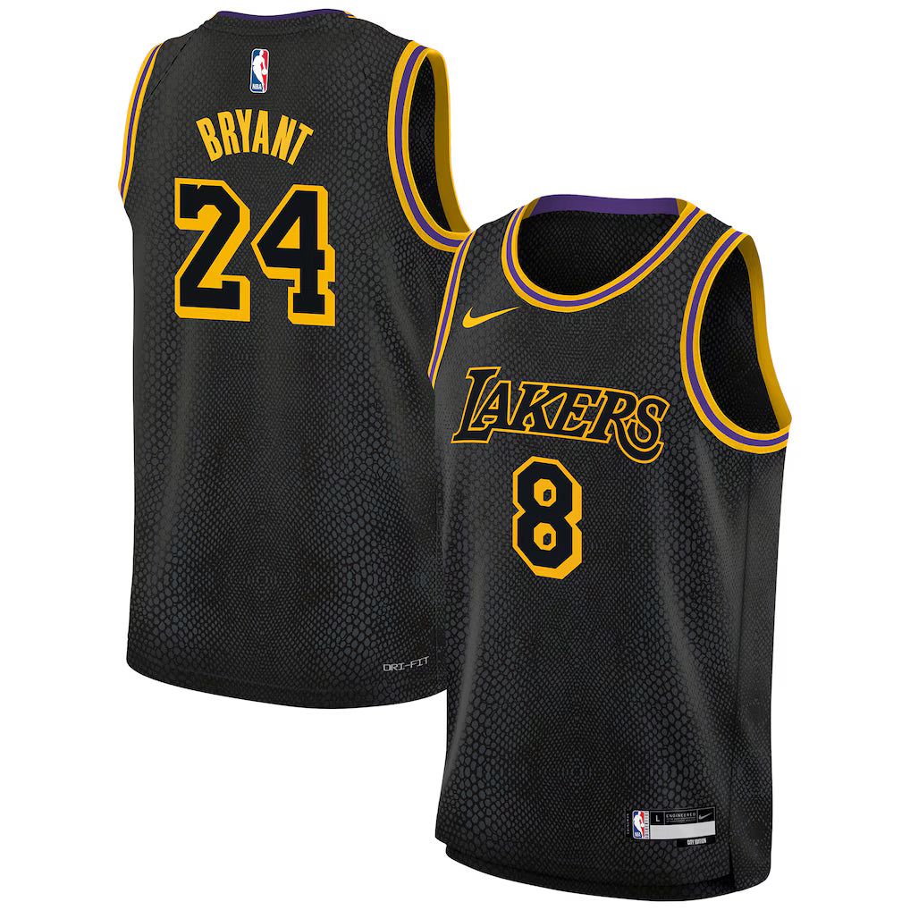 Kobe Bryant Los Angeles Lakers Nike Swingman Jersey - City Edition - Black