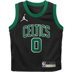 Jayson Tatum Boston Celtics Jordan Brand Preschool 2022/23 Replica Jersey - Statement Edition - Black