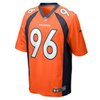 Eyioma Uwazurike Denver Broncos Nike Game Player Jersey - Orange