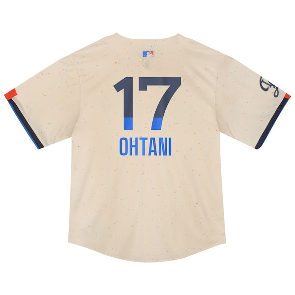 Shohei Ohtani Los Angeles Dodgers Nike Toddler 2024 City Connect Limited Player Jersey - Cream