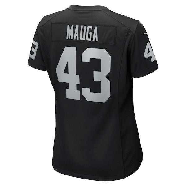 Kanai Mauga Las Vegas Raiders Nike Women's Team Game Jersey -  Black