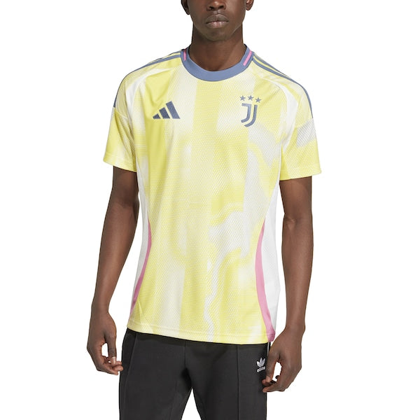 Juventus adidas 2024/25 Away Replica Jersey - Yellow