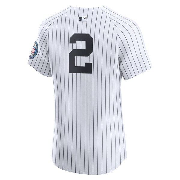 Derek Jeter New York Yankees Nike Home Elite Jersey - White