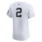 Derek Jeter New York Yankees Nike Home Elite Jersey - White